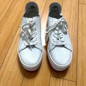White platform sneakers Crown Vintage 8.5